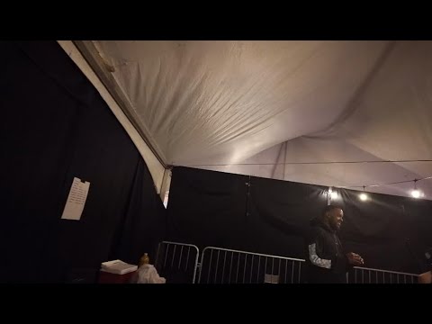 MIKE JONES & O.T. GENESIS GIVE EACH OTHER THEY FLOWERS