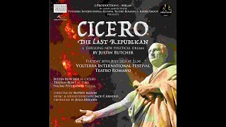 CICERO THE LAST REPUBLICAN - INTERNATIONAL PREMIERE