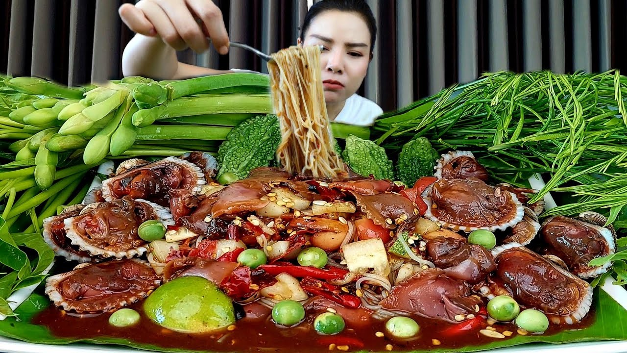 ตำซั่วหอยเเครง หอยกรอบหวาน ซดน้ำตำนัวร์จัดจ้าน|ส้มซ่าพาเเซ่บ 22 พฤษภาคม ค.ศ. 2023