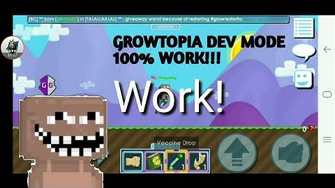 HOW TO FIND DEV MOD IN GROWTOPIA | 2020