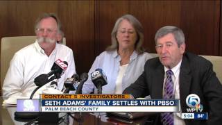 Parents of Seth Adams resolve civil suit against PBSO