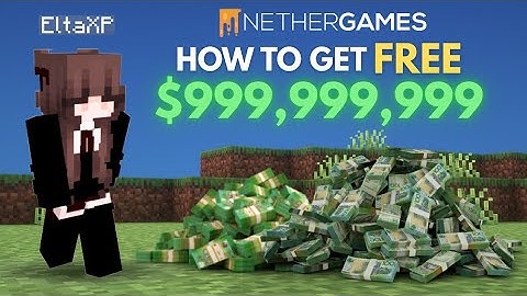 How to get Free Money in NetherGames Skyblock 💸 | #minecraft #nethergames