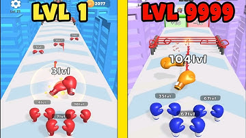 Level Up Boxing - All Levels Gameplay Walkthrough iOS Android || B8 Gamer
