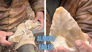 From Broken Stone to Handaxe | Flint River Chert