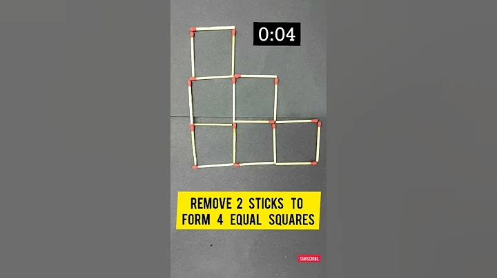 Can you solve this match stick puzzle? #shorts #puzzle #tutorsd
