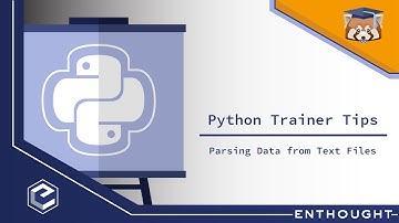 Python Trainer Tip: Parsing Data Into Tables from Text Files with Python
