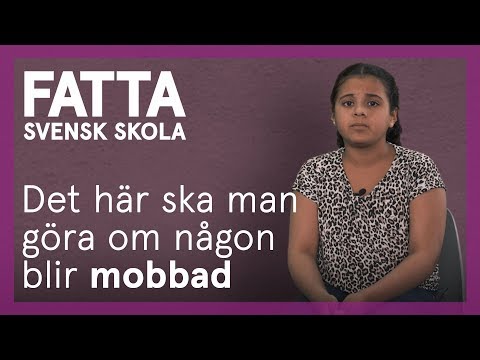 Video: Barnet Retas I Skolan: Vad Man Ska Göra