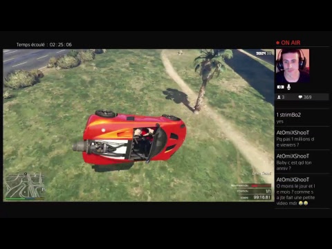 Live FR HD GTA5 /DEFI IMPOSSIBLE DE LASALLE - ROAD TO 4K - Bienvenue a tous sur ma chaine youtube dédiée aux stunts délires et wtf,tu y trouveras aussi du call of duty et  peu de minecraft et d'autres jeux.