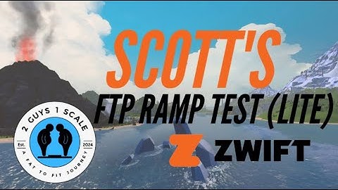 Scott Takes on the Zwift FTP Ramp Test Lite