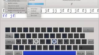 Entrainement au clavier avec Ktouch screenshot 5