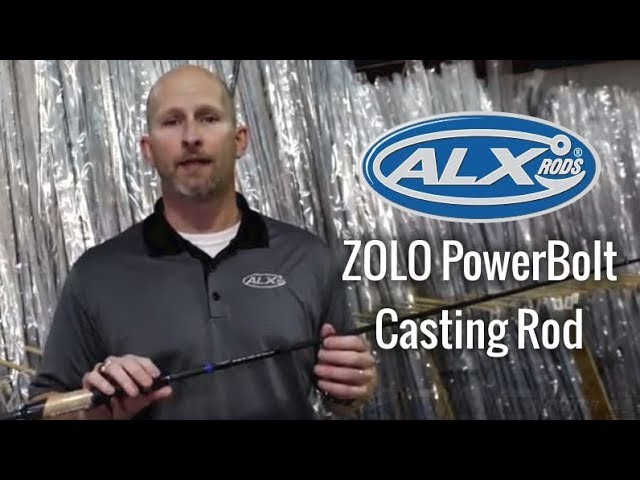 ALX Rods ZOLO PowerBolt: 7'11” Casting, XXHvy Power, ModFast