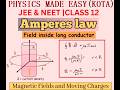 Fleming right hand rule; ampere law derivation; torque on current carrying coil in magnetic field-36