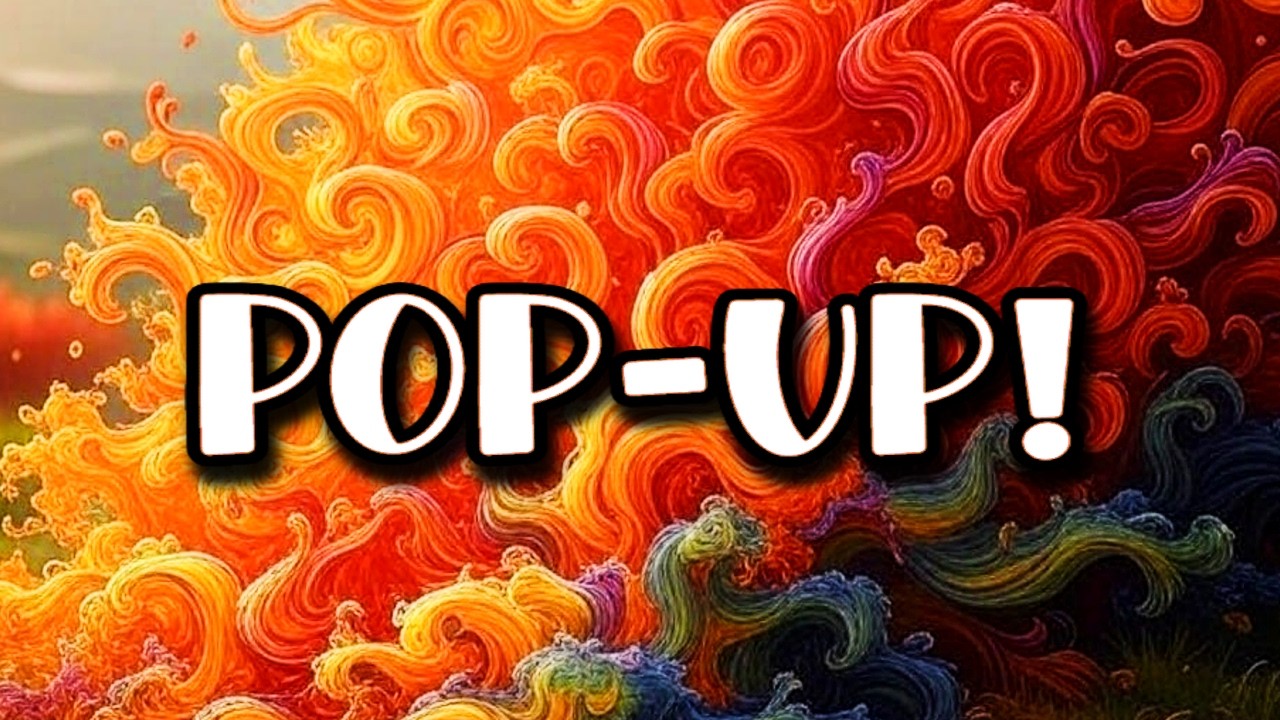 POP-UP! | AN AWFUL LOT TO DISCUSS
