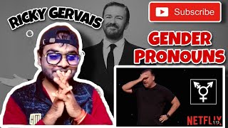 Ricky Gervais on Gender Pronouns + My Views| SuperNature | Netflix | REACTION #rickygervais #netflix