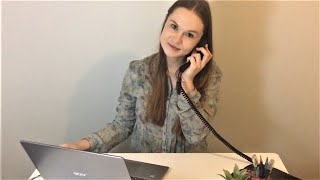 ASMR Customer Service (Telephone Roleplay)
