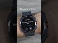 Change font size on your Samsung Galaxy Watch Ultra #shorts