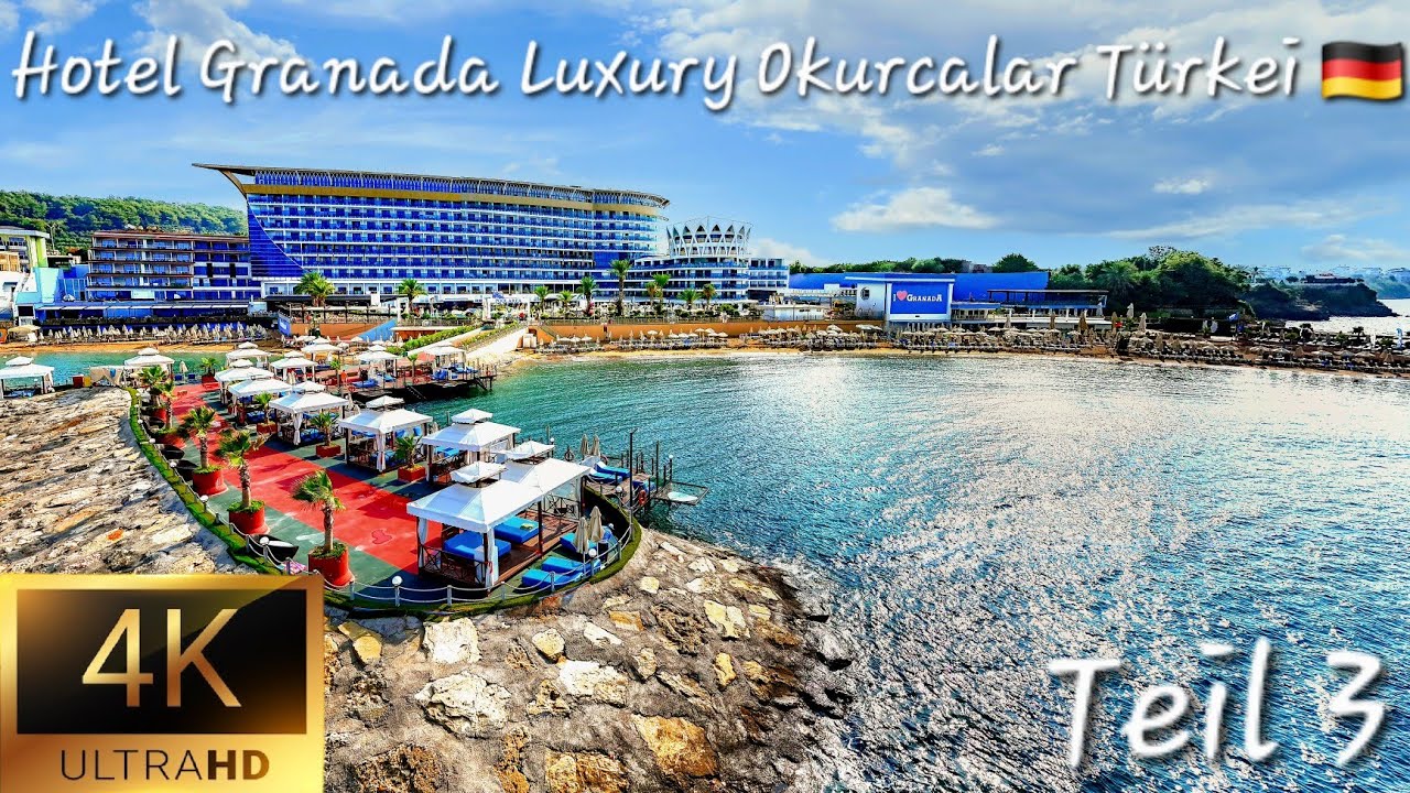 Hotel Granada Luxury Okurcalar Türkei Deutsch 🇩🇪 (TEIL 3) Abendessen / Hauptrestaurant Türkiye 