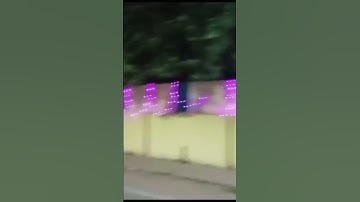 Navodaya 😮vidyalaya Rajgir #Night #View #Boundry#Outside#Look#ytshorts#viral#video