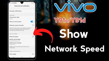 Vivo || How To Enable Network Speed in Vivo Mobile || Vivo Main Network Speed Kaise Show krain