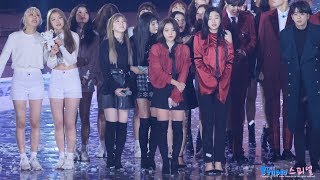 171104 추위속에 레드벨벳 엔딩 무대 4K 직캠 Red Velvet fancam (평창 드림콘서트) by Spinel
