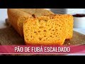 PÃO DE FUBÁ COM POLVILHO DOCE ESCALDADO SEM GLÚTEN, SEM OVO, SEM LACTOSE VEGANO