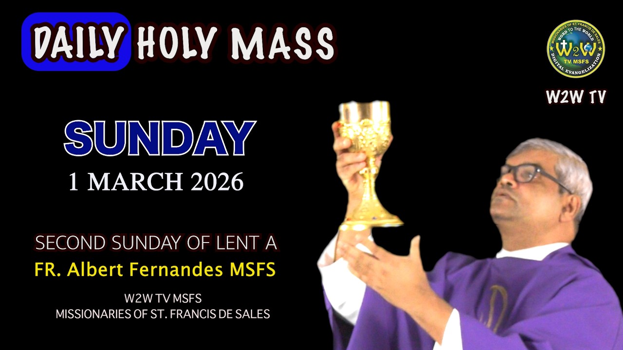SUNDAY HOLY MASS | 1 MARCH 2026 SECOND SUNDAY OF LENT A | by Fr  Albert #holymass #lentsunday