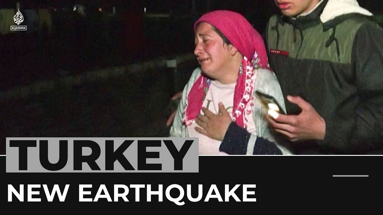 New earthquake hits Turkey and Syria killing at least three
