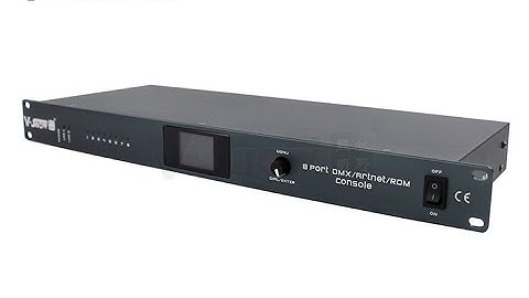 DMX amplifier 8ports/8Ways Artnet controller/RDM control machine
