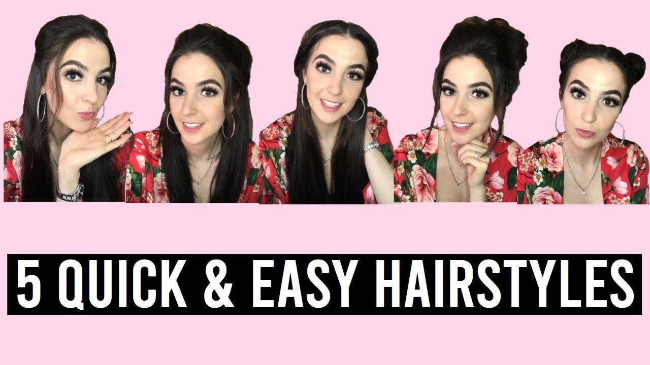2. Quick and Easy Hairstyles for Busy Mornings - wide 10