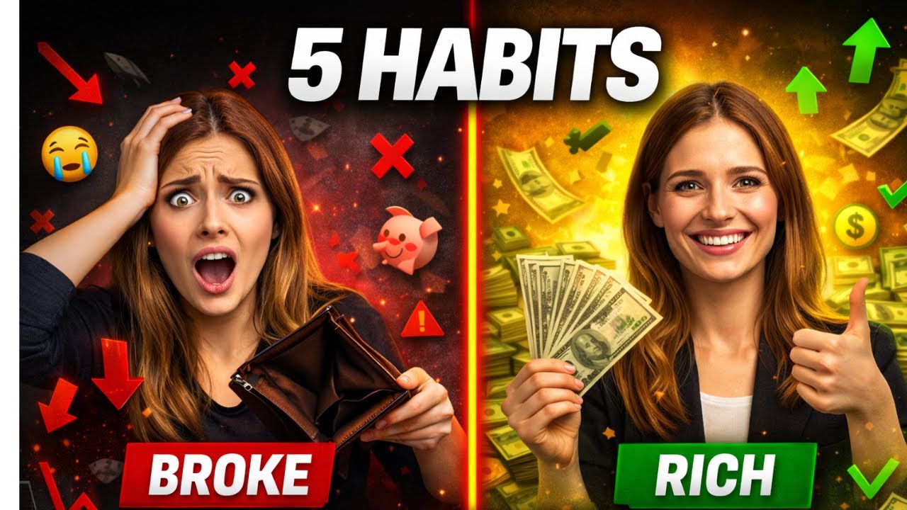 5 Money Habits That Keep You Poor (Stop Doing This!)