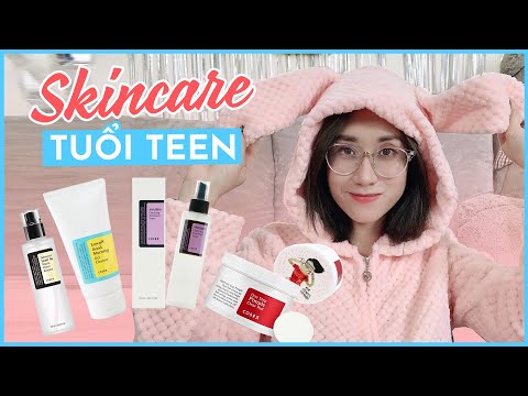 CHĂM SÓC DA MỤN TUỔI DẬY THÌ ĐƠN GIẢN | EASY TEENAGER SKINCARE ROUTINE | HƯƠNG WITCH