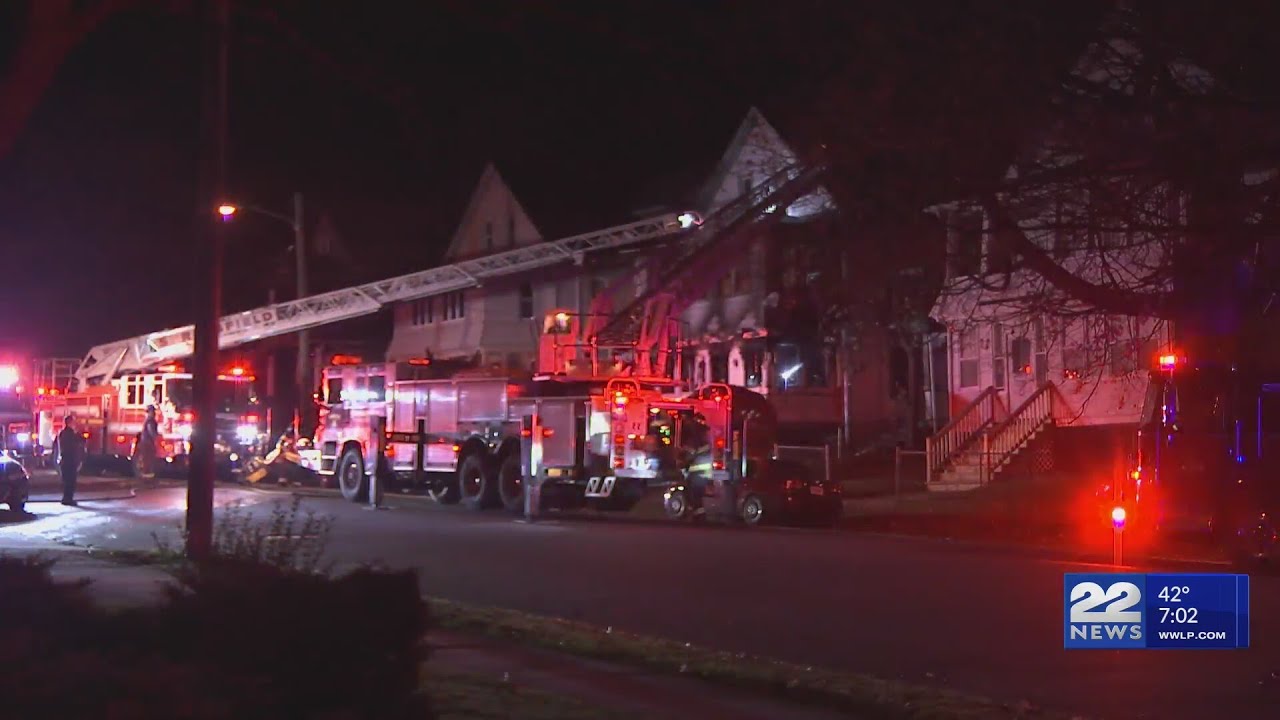 Two people without a home after fire on Copley Terrace in Springfield ...