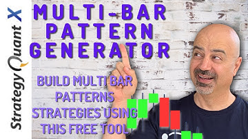 Free Multibar Pattern Generator. Create multibar pattern strategies inside SQX using this free tool