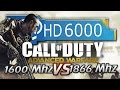 Call of Duty Advanced Warfare - Intel HD 6000 - 8 GB Ram 1600 vs 1866 Mh...