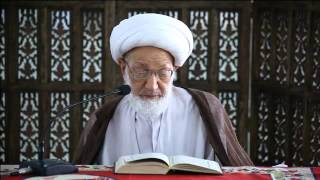 {ومضات قرآنية} (16) الحديث الرمضاني لآية الله قاسم 1434 هـ