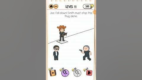 Brain Test 2 Smith and joe part 2 Level 11 walkthrough