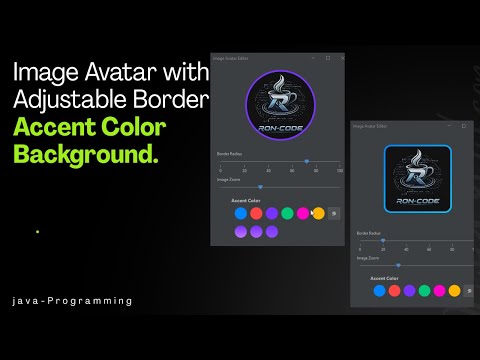 NetBeans, Avatar Editor, GUI Project.