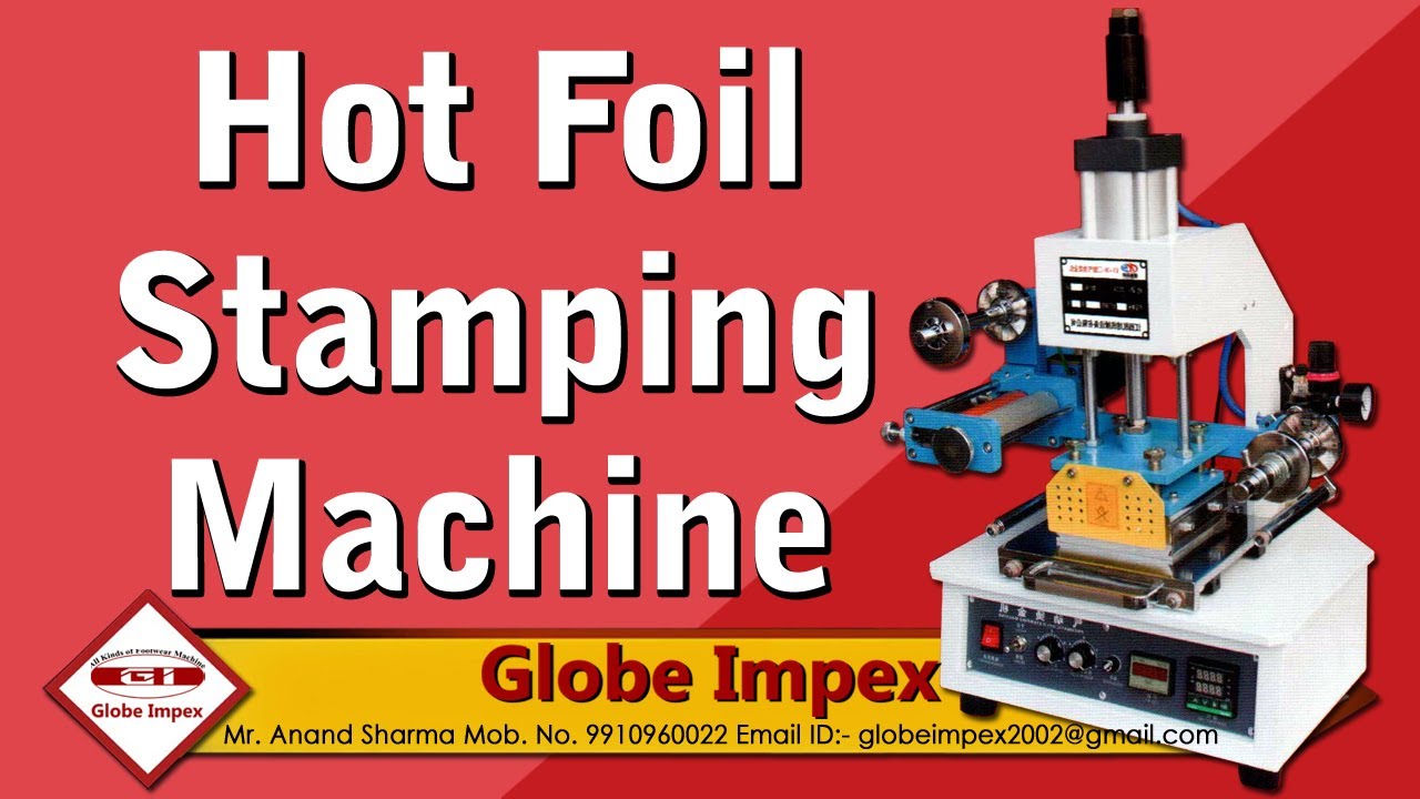 Hot Foil Stamping Machine YouTube
