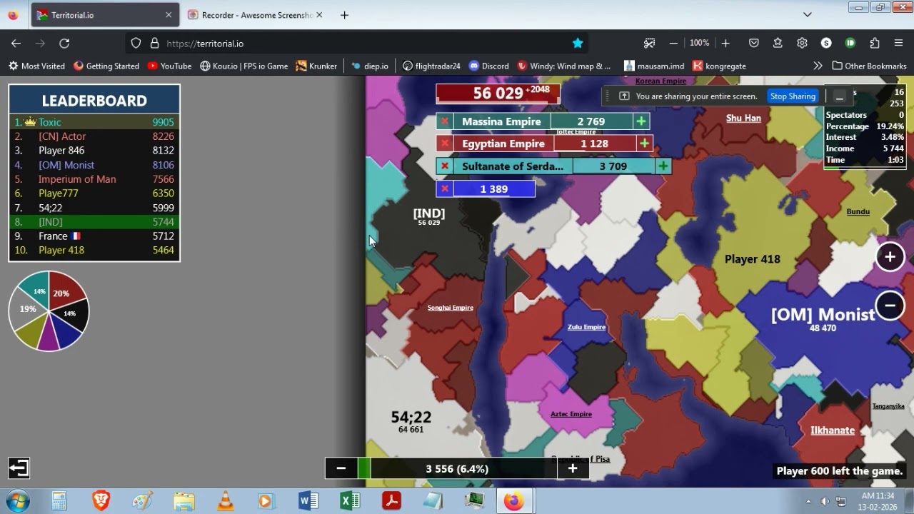Trash Gameplay (worst territorial player)