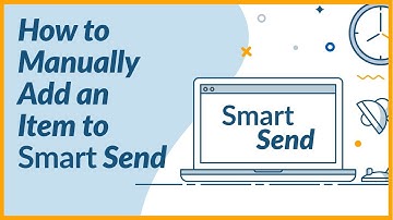 Parcel2Go - Smart Send - How to Manually Add an Item