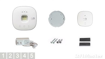 How to Install the LiftMaster Smart Garage Control and Get Connected Using the myQ App