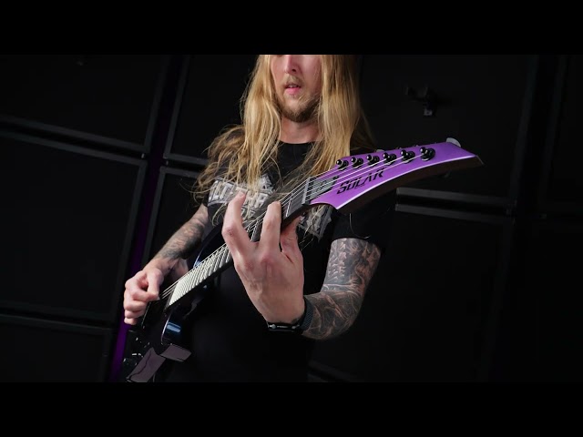 Электрогитара SOLAR GUITARS SBR1.6VC+ VACILLATOR METALLIC GLOSS