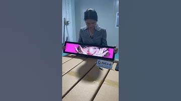 Avlink 28inch stretch screen LCD #digitalsignage advertising #display with Android free CMS factory