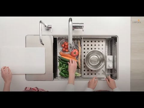 Shigeru Sink Function Sink 多功能日本鋅盤(English) - YouTube