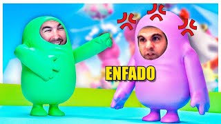 😡 VEGETTA ME ELIMINA 3 VECES... ME ENFADO Y NO CREERÁS LO QUE PASÓ DESPUÉS.. (FALL GUYS)