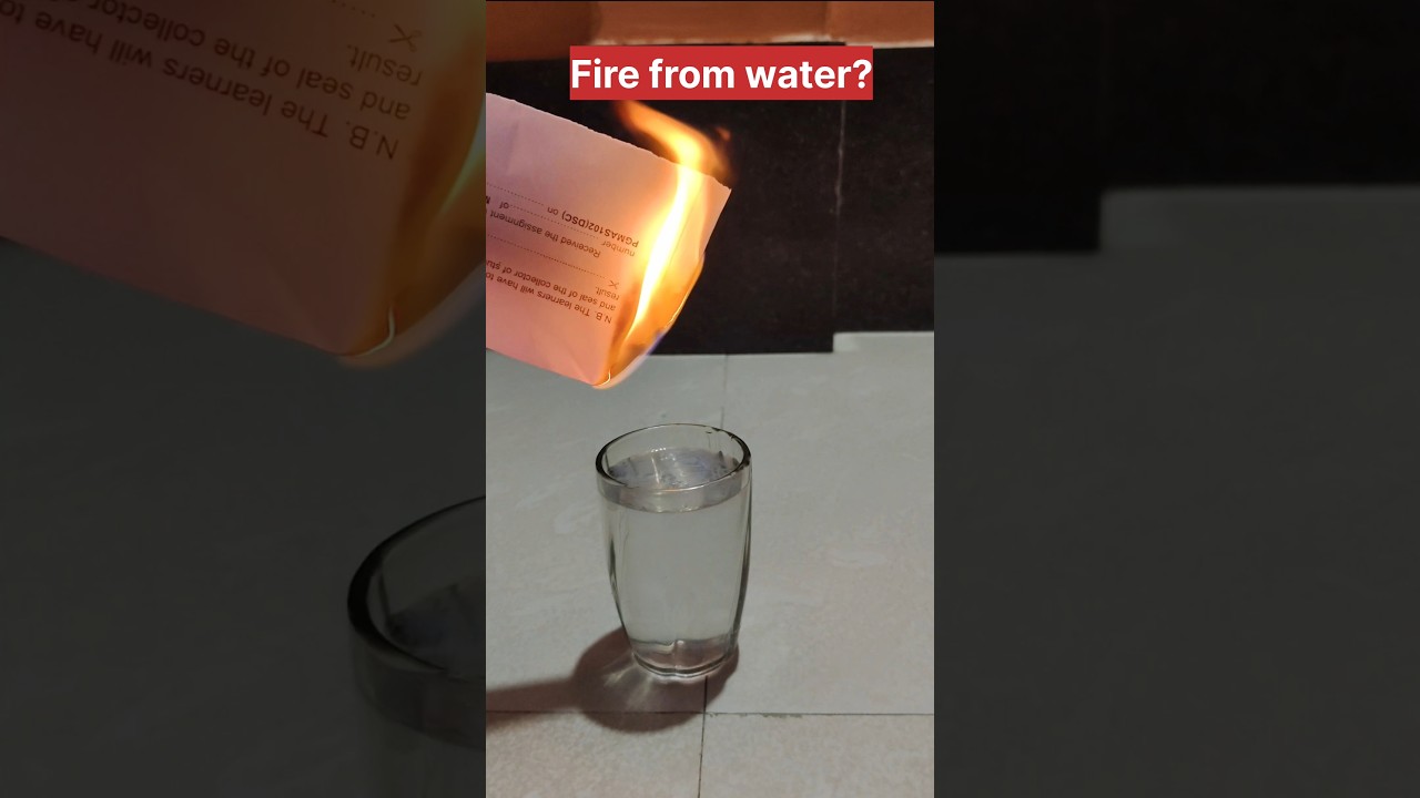 Making invisible flame at home |simple science experiment