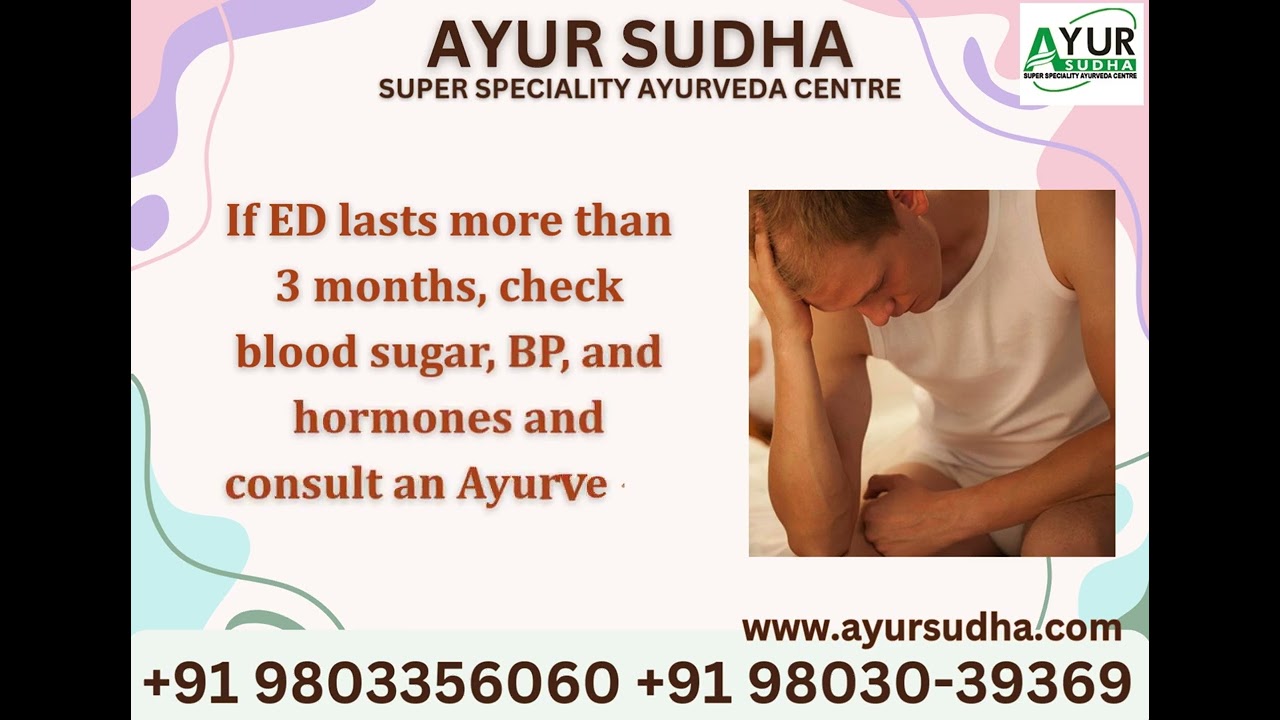 Ayurvedic tips to improve Erectile Dysfunction