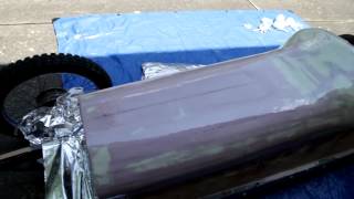 Cyclekart fiberglassing