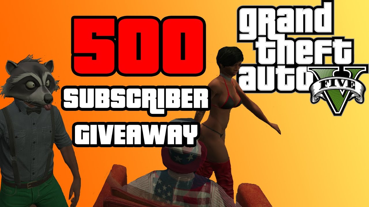 500 subscriber special giveaway