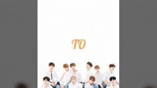 WANNAONE DATING GAME 💜 screenshot 1